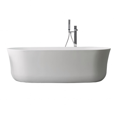 Arch Double 100193362 Ванна отдельностоящая из искусственного камня 170*75 см, матовая белая