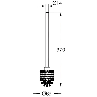 Essentials 40392000 Ёршик (запчасть)